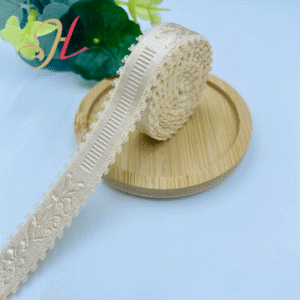 Factory Underwear Accessories Custom 10mm Jacquard Elastic Band Non-slip Nylon Plush Elastic Bra Shoulder Straps