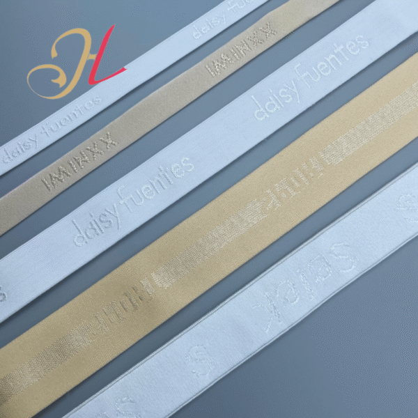 1 Promotional Oem Low Price Custom logo Elastic Band Underwear Jacquard Elastic Shoulder Tape