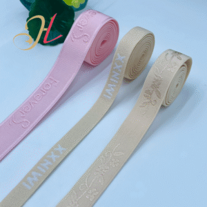 Manufacturer Low Price Embossed Elastic Band Customized Underwear Boxers Elastic Jacquard