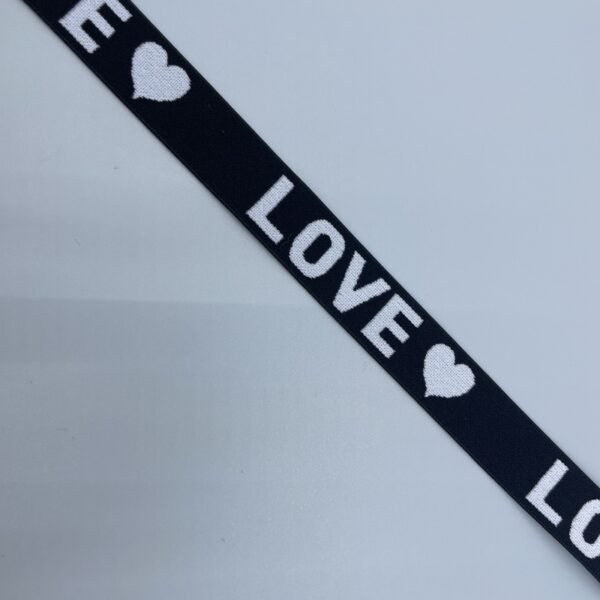 Wholesale 12mm 20mm High Elastic Nylon Spandex Waistband Elastic Band Custom Jacquard