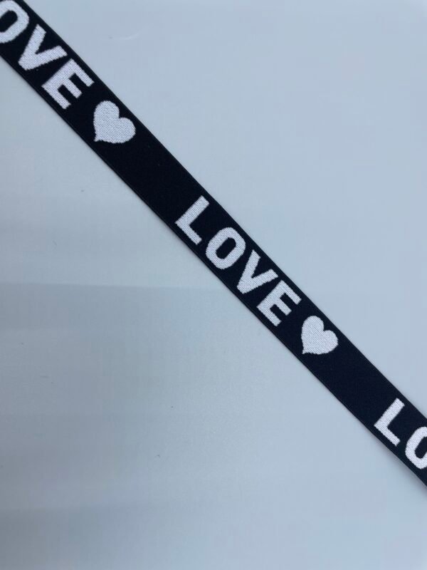 Wholesale 12mm 20mm High Elastic Nylon Spandex Waistband Elastic Band Custom Jacquard