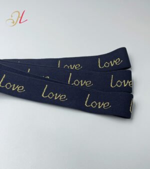 2 Wholesale Price Custom Letter Jacquard Non-slip Shoulder Straps Underwear Bra Straps Accessory