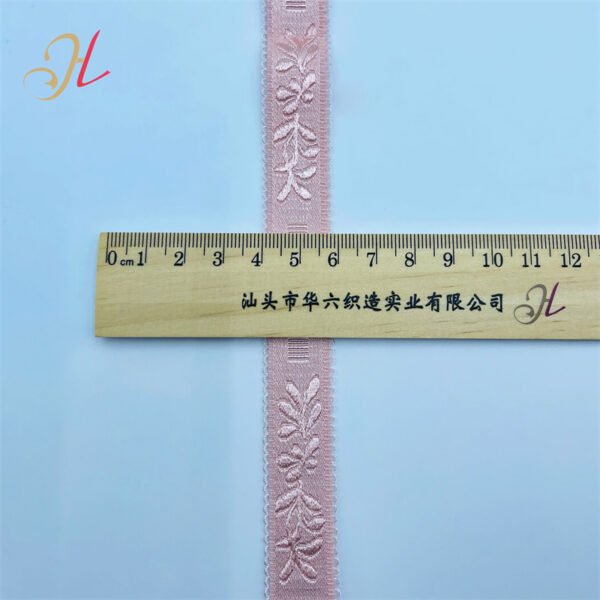 Factory Underwear Accessories Elastic Shoulder Strap Custom Jacquard Elastic Band for Bra Straps