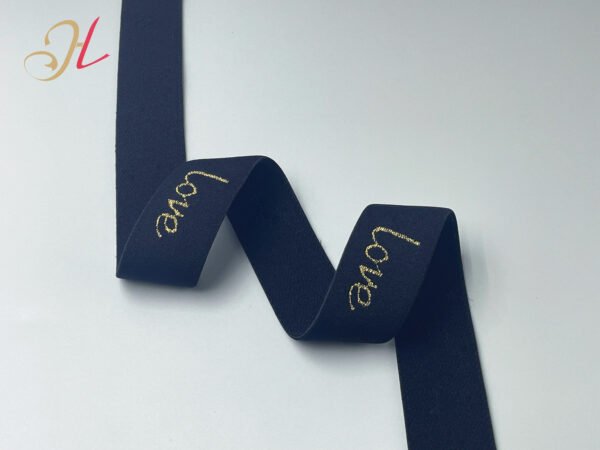 5 Wholesale Price Custom Letter Jacquard Non-slip Shoulder Straps Underwear Bra Straps Accessory