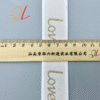 Wholesale Price Embossed Gold Letter Jacquard Elastic Band Bra Elastic Strap Nylon Custom Jacquard Elastic