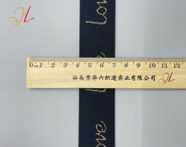 6 Wholesale Price Custom Letter Jacquard Non-slip Shoulder Straps Underwear Bra Straps Accessory