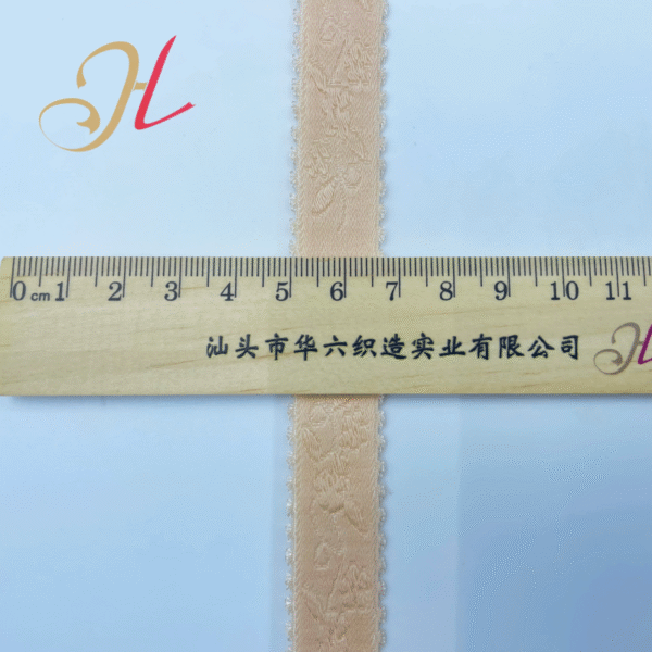 7 Custom Lace Trim Elastic Band Elastic Suspenders Bra Shoulder Strap Jacquard Elastic Nylon Strap