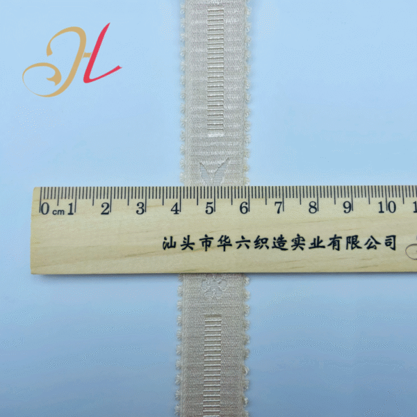 Customized Embossed Pattern Nylon Elastic Belt Non-slip Ladies Shoulder Straps Jacquard Underwear Elastics