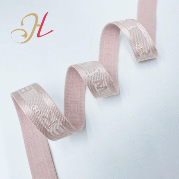 Wholesale High Quality Embossed Jacquard Elastic Band Anti slip Elastic Band Bra Straps Accessories
