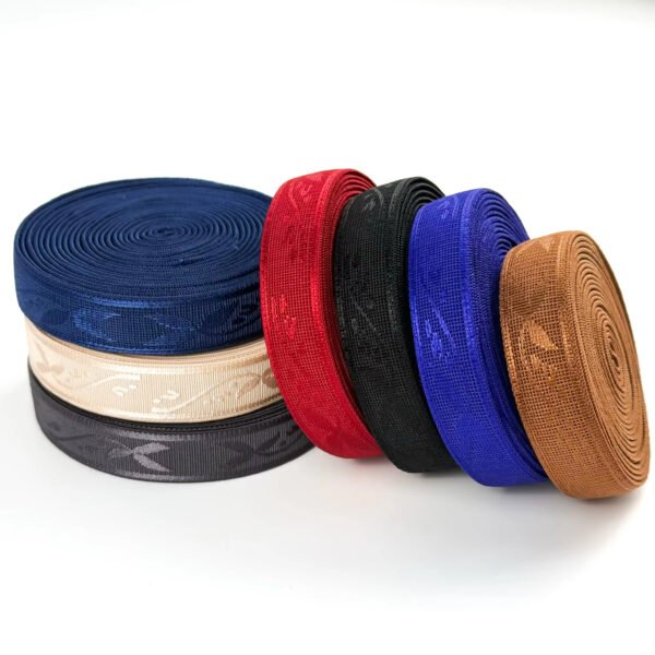 Main-03 Mini Elastic Hair Bands Adjustable Shoulder Straps Removable Shoulder Non-slip Elastic Jacquard Bra Straps