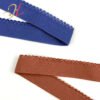 Shantou Elastic Factory Customizes 2.1cm Colored Light Fiber Crescent Lace Elastic Band