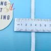 white jacquard lace elastic band for bra and underwear decoration